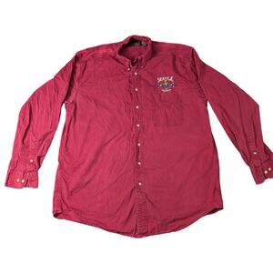 Butterfield Embroidered Seattle WA Long-Sleeve Button-Down | Unisex LT
